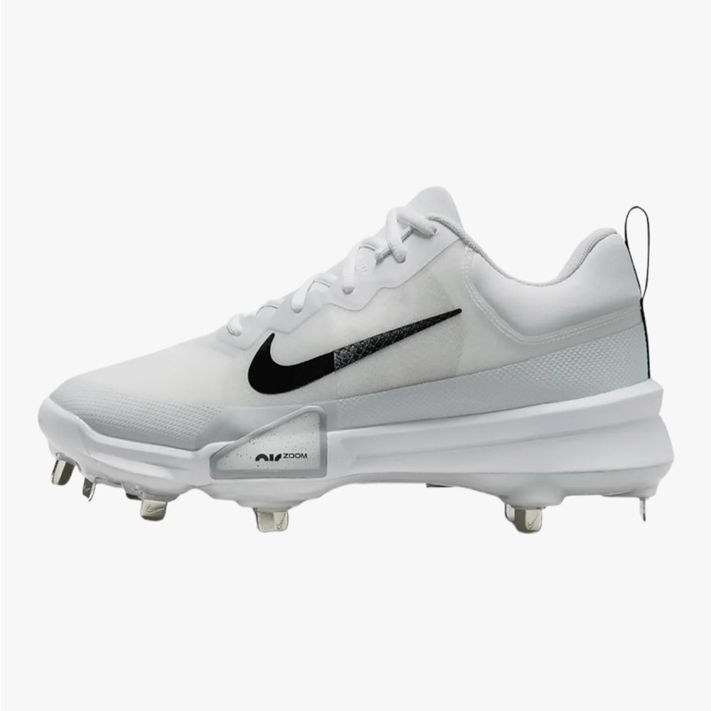 Nike Force Zoom White and Black Cleats